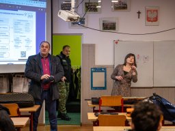 Zajęcia z edukacji obronnej i symulatorów zawodowych w Małaszewiczach